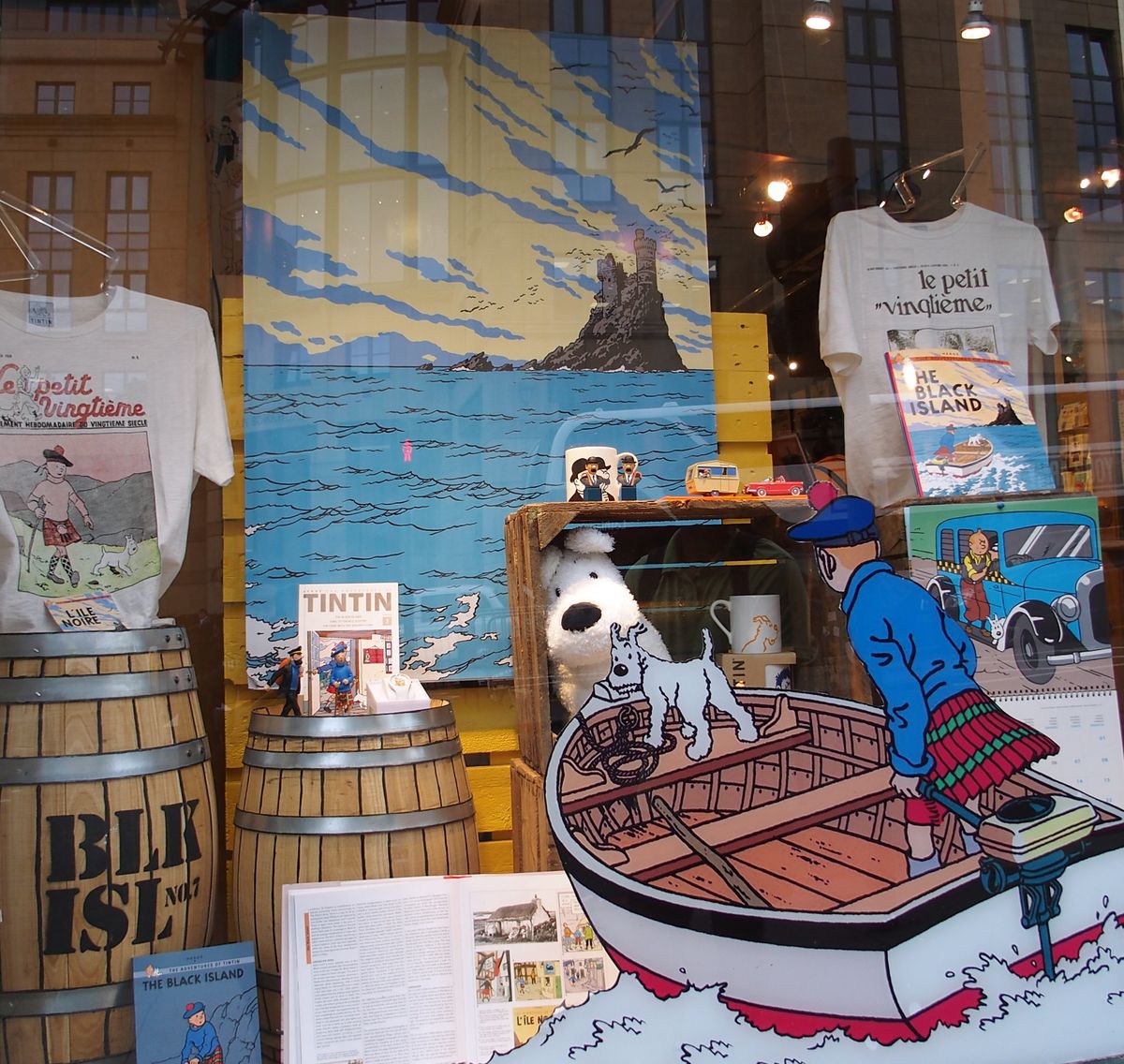Tintin kalandjai A fekete sziget